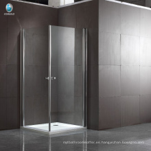 Cuarto de ducha de la esquina de la bisagra cuadrada del acero inoxidable de la sala de ducha del nuevo diseño 304